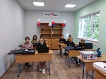Открытие Цента Точка Роста в филиале муниципального бюджетного общеобразовательного учреждения "Средняя общеобразовательная школа №1 г.Порхова" "Волышовская средняя общеобразовательная школа"